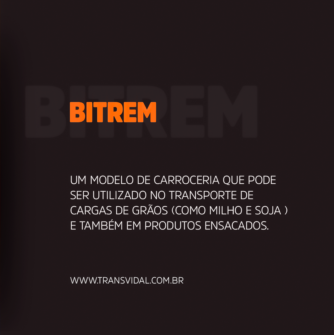 TIPOS DE CARROCERIA DE CAMINHÃO - BITREM 