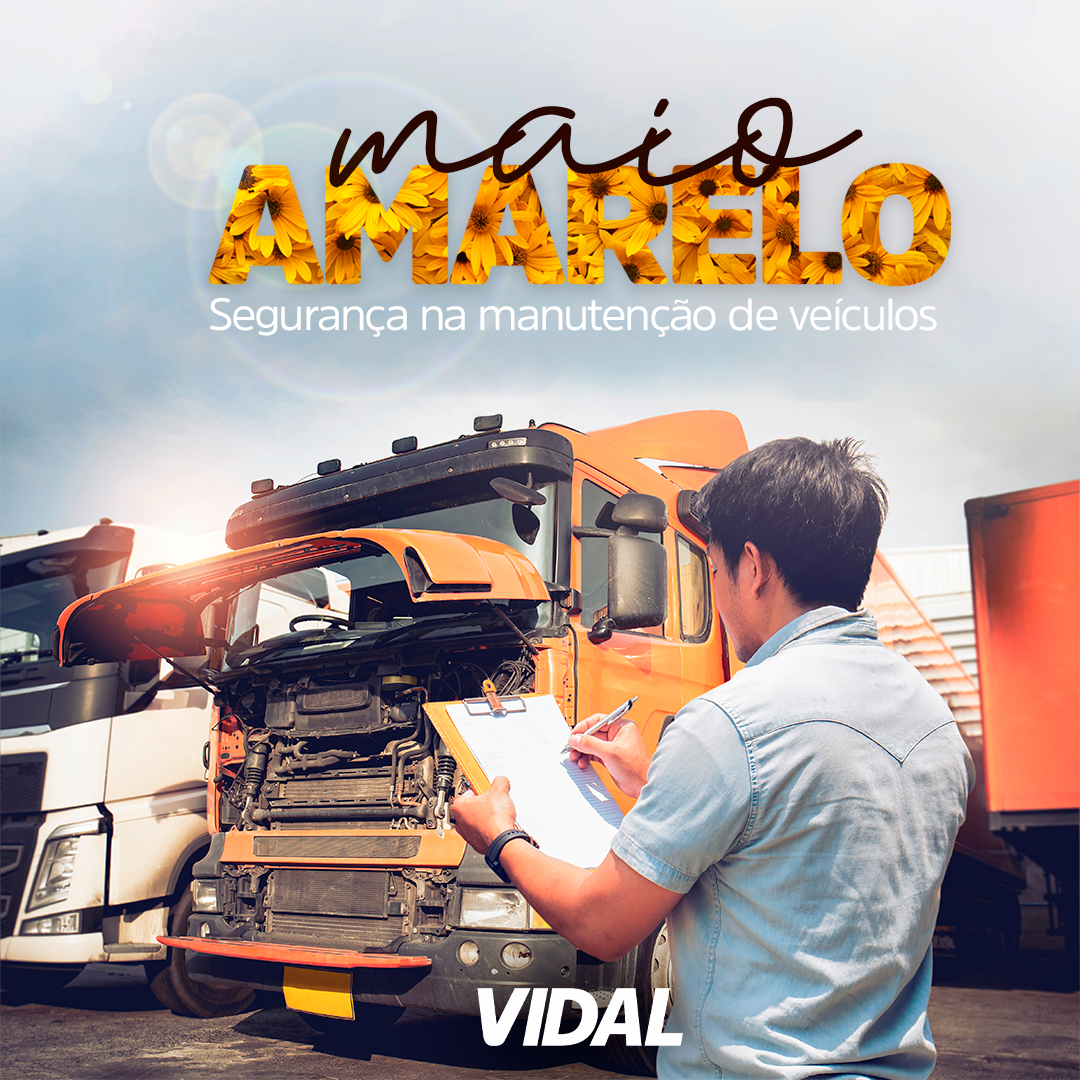 MAIO AMARELO: SEGURANÇA NA MANUTENÇÃO DOS VEÍCULOS