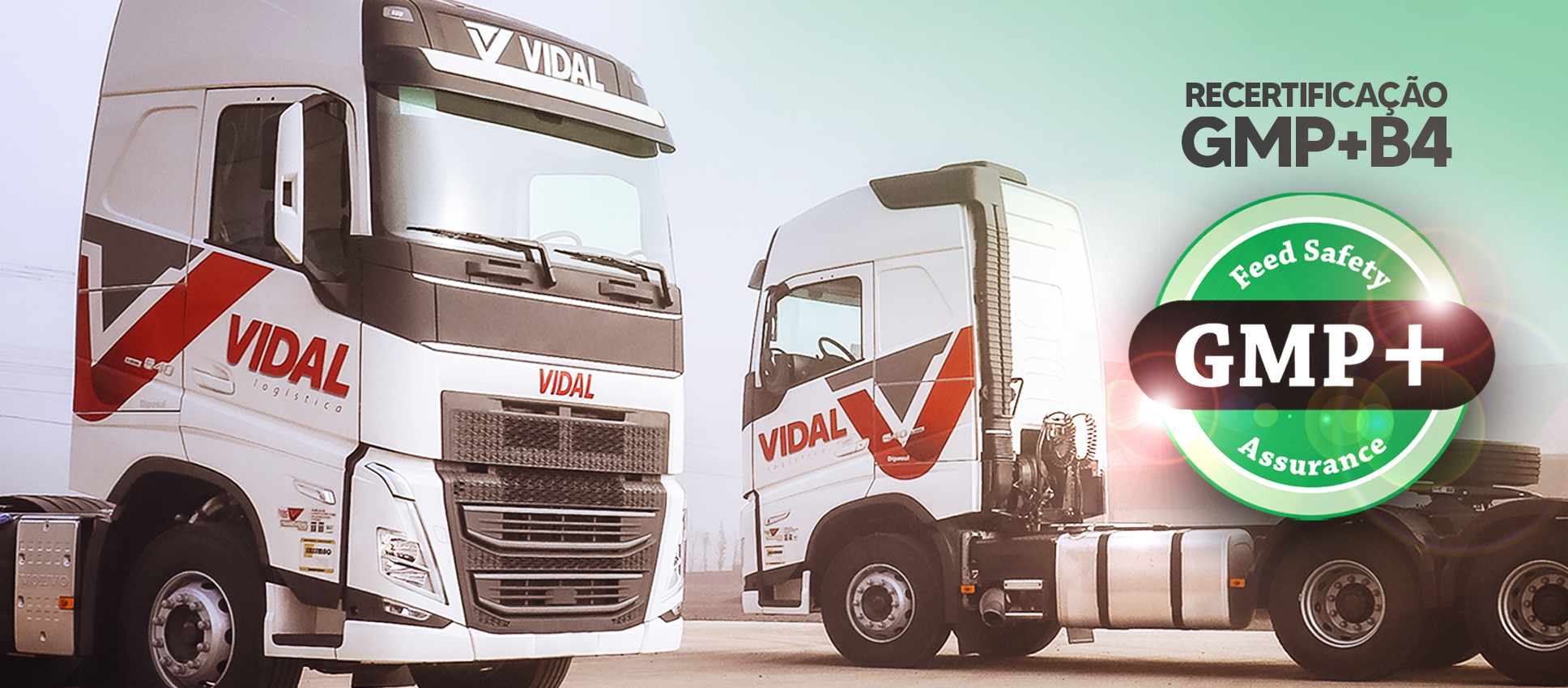 VIDAL LOGÍSTICA É RECERTIFICADA GMP+B4