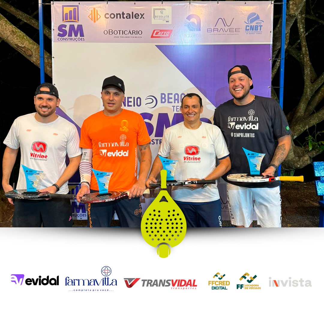 Vitória na Etapa DO Circuito Noroeste de Beach Tennis