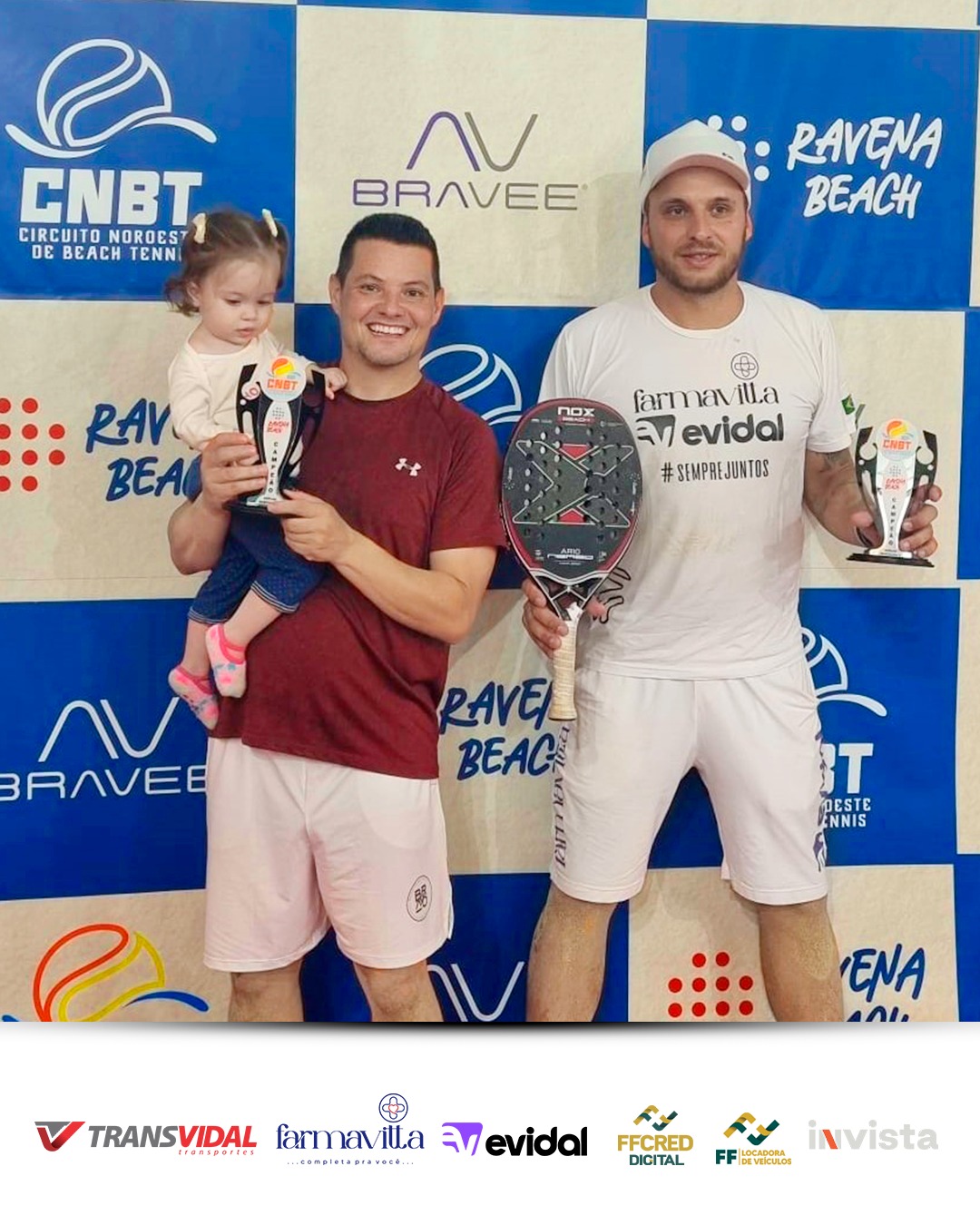 Beach Tennis: Etapa Ravena do CNBT foi espetáculo de talento e determinação