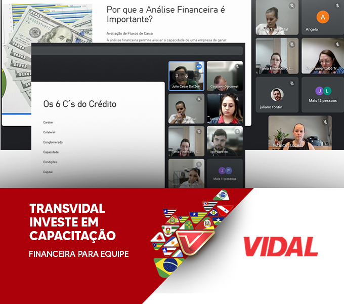 TRANSVIDAL INVESTE EM CAPACITAÇÃO FINANCEIRA PARA EQUIPE