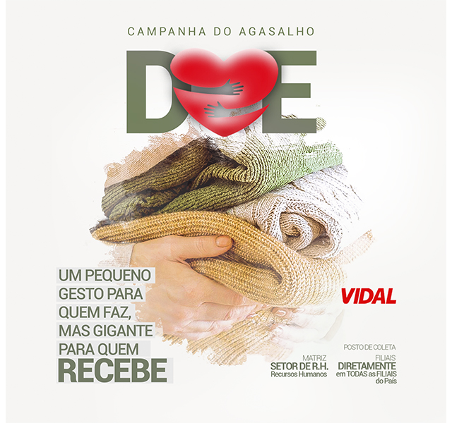 TRANSVIDAL LANÇA CAMPANHA NACIONAL DO AGASALHO