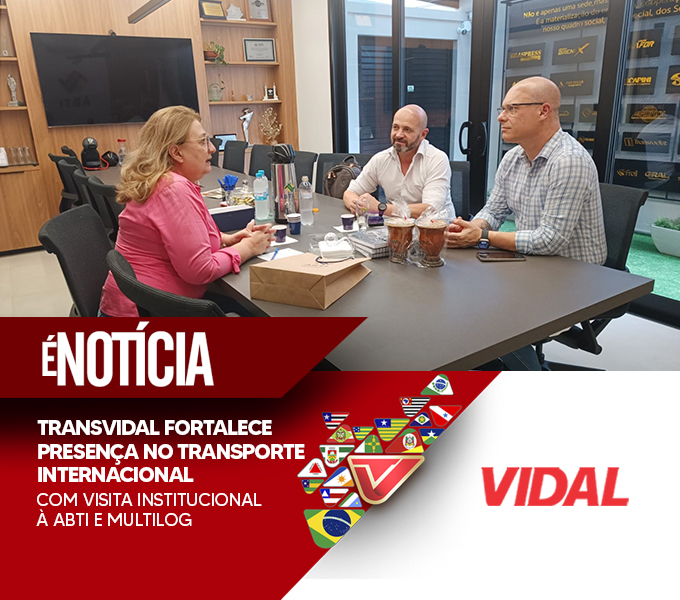 TRANSVIDAL FORTALECE PRESENÇA NO TRANSPORTE INTERNACIONAL COM VISITA INSTITUCIONAL À ABTI E MULTILOG