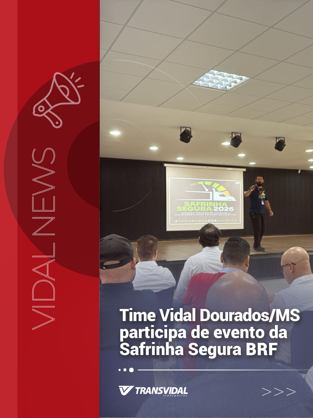 Time Vidal de Dourados/MS participa de evento da Safrinha Segura BRF
