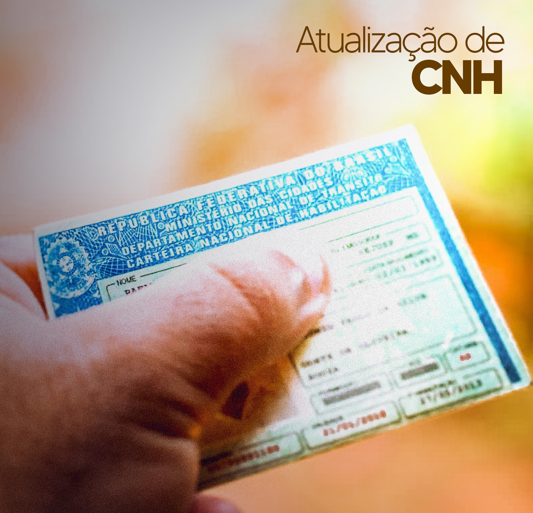 ENTENDA A ATUALIZAÇÃO DE CNH
