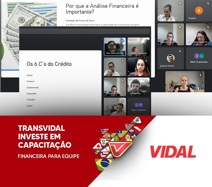 TRANSVIDAL INVESTE EM CAPACITAÇÃO FINANCEIRA PARA EQUIPE
