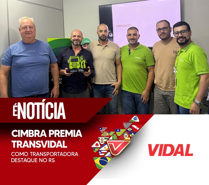 CIBRA FERTILIZANTES PREMIA TRANSVIDAL COMO TRANSPORTADORA DESTAQUE NO RIO GRANDE DO SUL