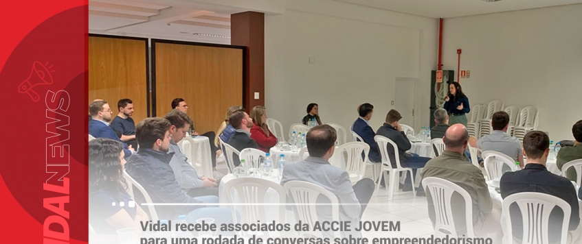 Associados da ACCIE Jovem conhecem a trajetória e os bastidores do Grupo Transvidal